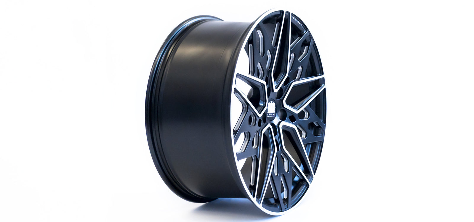Vehicle fitted with Knight forged wheels