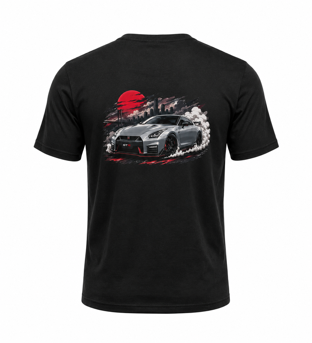 CAR-TOONS NISSAN GTR PRINT TEE SHORT SLEEVE