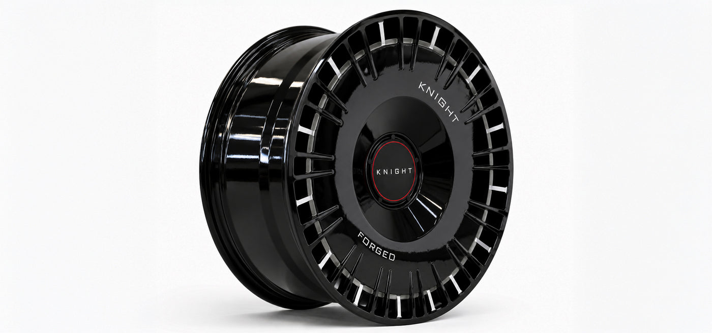 Forged wheel detail