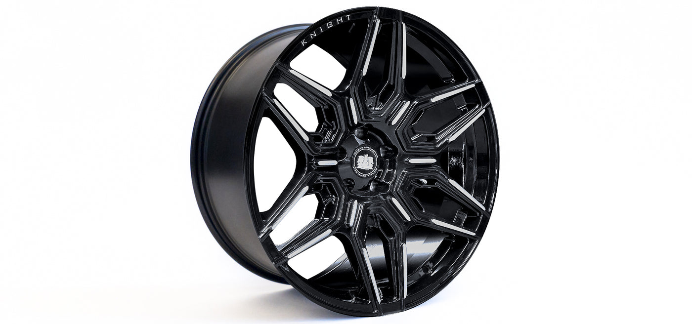 Forged wheel detail
